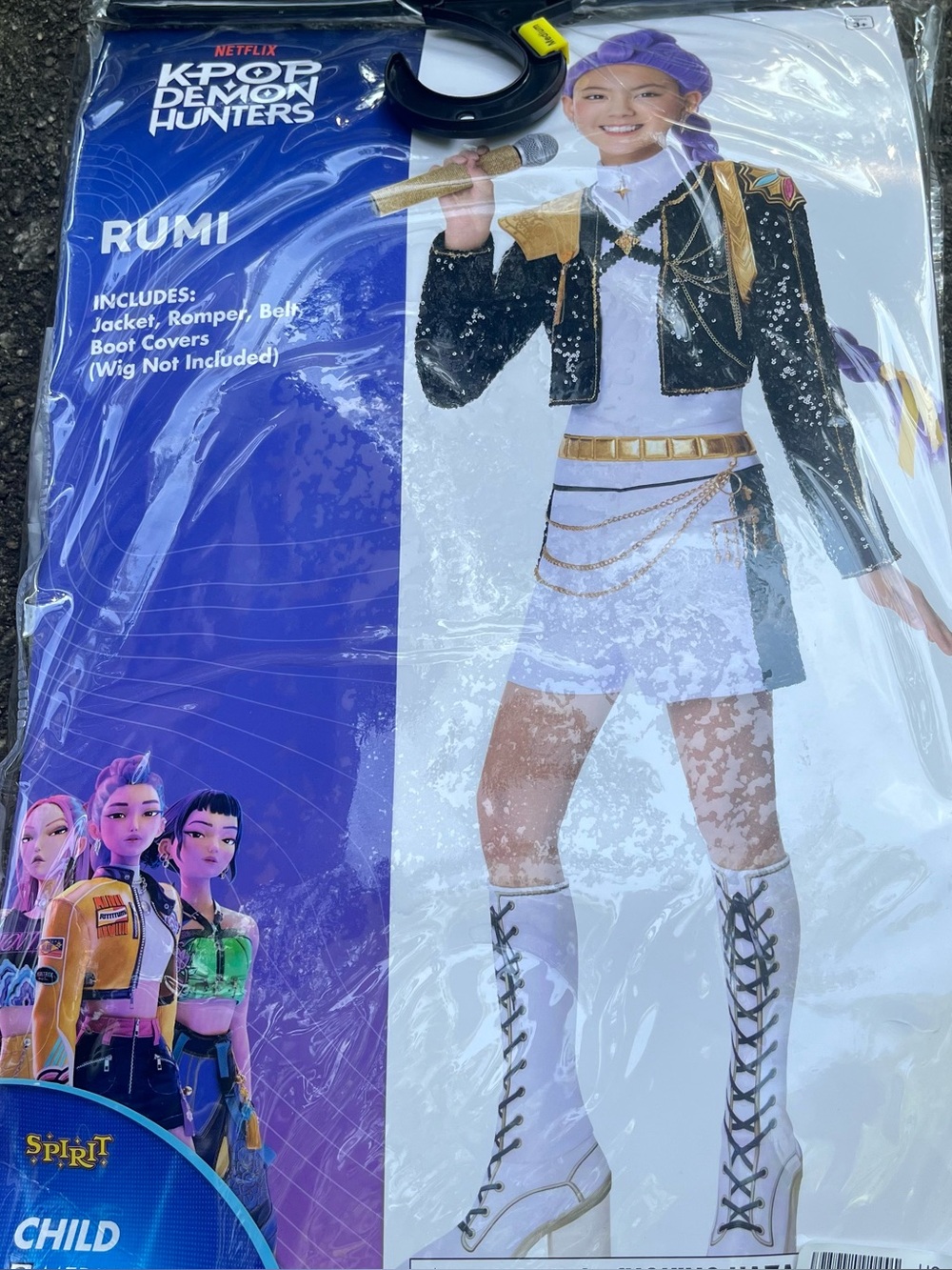 Kpop demon hunters Rumi large costume